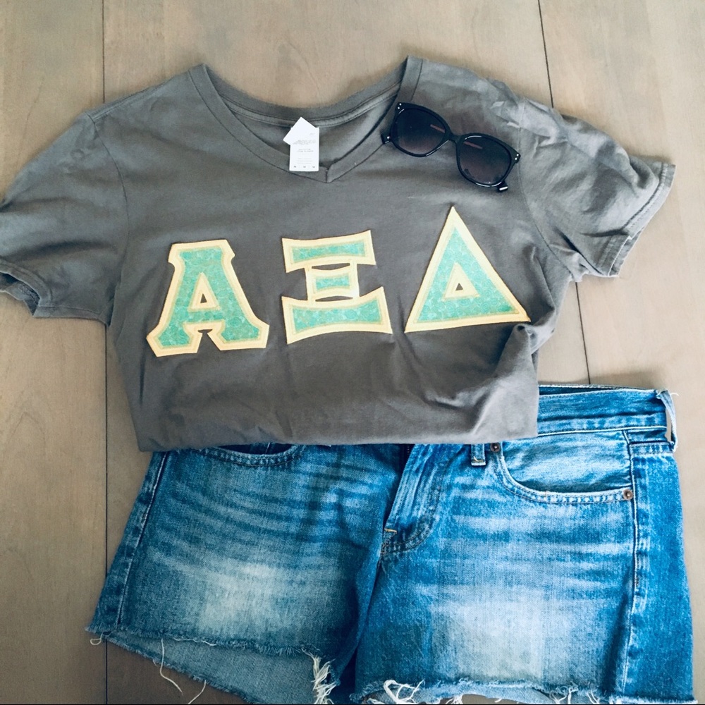 Lettered Sorority Shirt